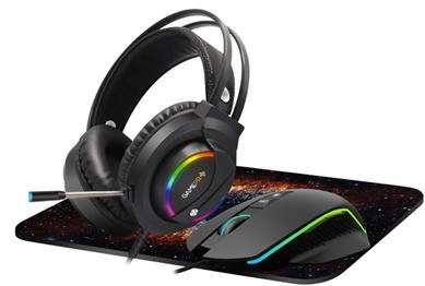 Комплект GamePro Gameset 3 в 1 USB мышь + игровая поверхность + гарнитурой (GS890) - фото Комплект GamePro Gameset 3 в 1 USB мышь + игровая поверхность + гарнитурой (GS890) - фото - интернет-магазин электроники и бытовой техники TTT