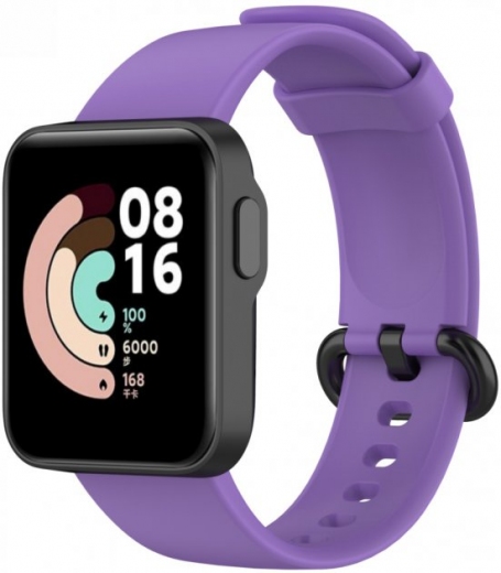 Ремінець BeCover для Xiaomi Mi Watch Lite / Watch 2 / Watch 2 Lite (707646) Purple - фото - інтернет-магазин електроніки та побутової техніки TTT