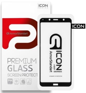 Захисне скло ArmorStandart Icon Xiaomi Redmi 7a (ARM55466-GIC-BK) Black - фото - інтернет-магазин електроніки та побутової техніки TTT