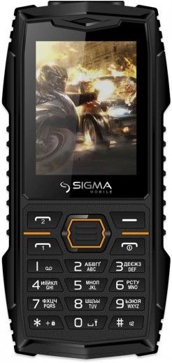 Мобільний телефон Sigma mobile X-treme AZ68 Black - фото - інтернет-магазин електроніки та побутової техніки TTT