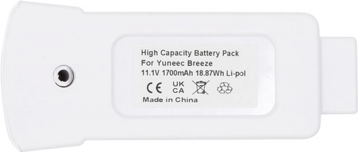 Аккумулятор PowerPlant Yuneec Breeze 1700mAh (CB970810) - фото Аккумулятор PowerPlant Yuneec Breeze 1700mAh (CB970810) - фото - интернет-магазин электроники и бытовой техники TTT