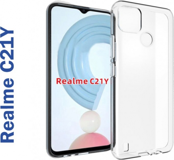 Силиконовый чехол BeCover для Realme C21Y (706937) Transparancy  - фото - интернет-магазин электроники и бытовой техники TTT