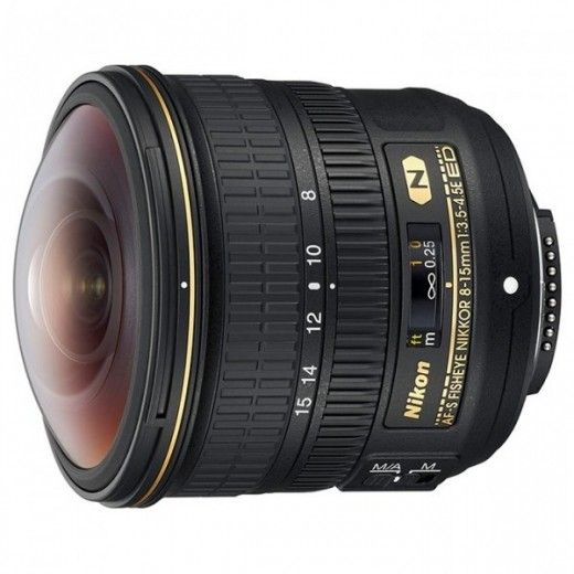 Объектив Nikon AF-S Nikkor Fisheye 8-15mm f/3.5-4.5E ED (JAA831DA) - фото Объектив Nikon AF-S Nikkor Fisheye 8-15mm f/3.5-4.5E ED (JAA831DA) - фото - интернет-магазин электроники и бытовой техники TTT