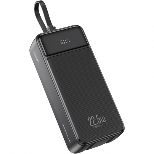 УМБ XO PR276 30000 mAh 22.5W (PR276.black) Black (239282) - Уценка - фото - интернет-магазин электроники и бытовой техники TTT