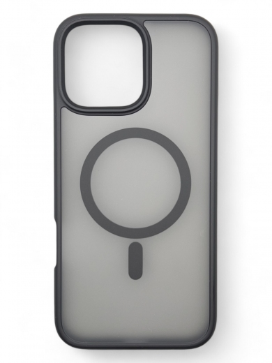 Панель BeCover Metal Buttons Case MagSafe для Apple iPhone 16 Pro (712096) Black - фото - інтернет-магазин електроніки та побутової техніки TTT