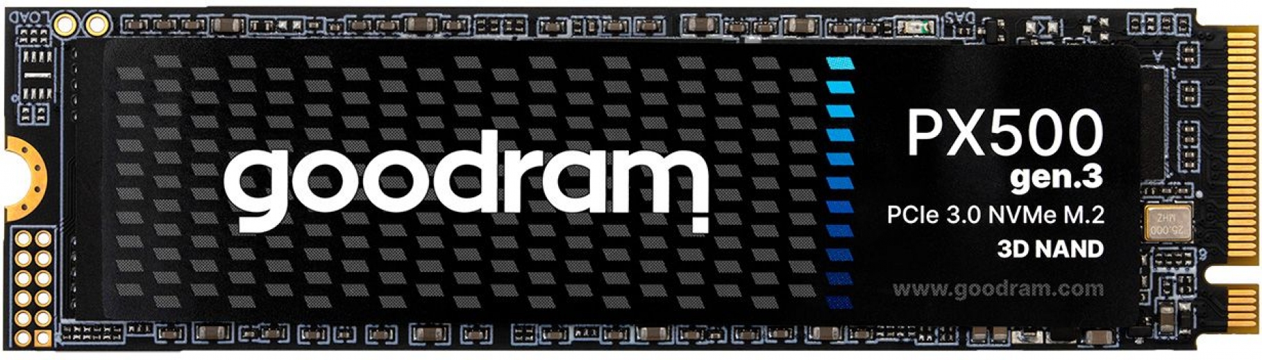 SSD Goodram PX500 Gen.3 256GB M.2 2280 PCIe 3.0 x4 NVMe 3D NAND QLC (SSDPR-PX500-256-80-G3) - фото - интернет-магазин электроники и бытовой техники TTT