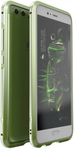 Бампер Luphie Protection Huawei P10 Plus Green - фото - интернет-магазин электроники и бытовой техники TTT