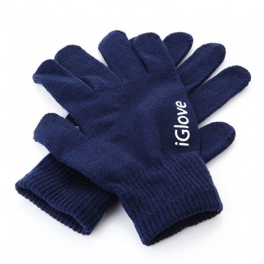 Рукавички для сенсорних екранів iGlove Dark Blue - фото - інтернет-магазин електроніки та побутової техніки TTT