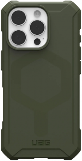 Чохол UAG для Apple iPhone 16 Pro Essential Armor Magsafe (114448117272) Olive Drab - фото - інтернет-магазин електроніки та побутової техніки TTT