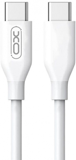 Кабель USB XO NB124 USB-C to USB-C  1m 40W PD White (143217) - Уценка - фото - интернет-магазин электроники и бытовой техники TTT