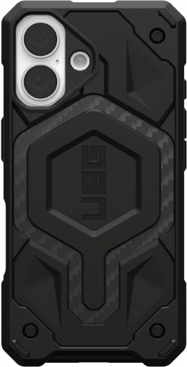 Чехол UAG для Apple iPhone 16 Plus Monarch Pro Magsafe (114455114242) Carbon Fiber - фото - интернет-магазин электроники и бытовой техники TTT