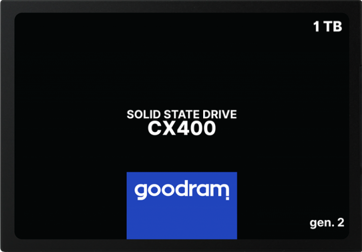 SSD GOODRAM CX400 Gen.2 512GB 2.5 SSD GOODRAM CX400 Gen.2 512GB 2.5