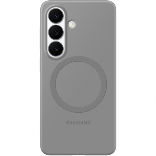 Панель Samsung Silicone Magnet для Samsung Galaxy S26 Plus (EF-ES947CJEGWW) Gray - фото - интернет-магазин электроники и бытовой техники TTT