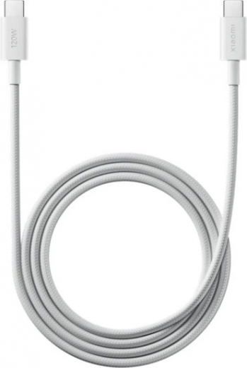 Кабель Xiaomi Mi 6A Braided USB Type-C - USB Type-C 1 m (BHR087KGL) White - фото - интернет-магазин электроники и бытовой техники TTT
