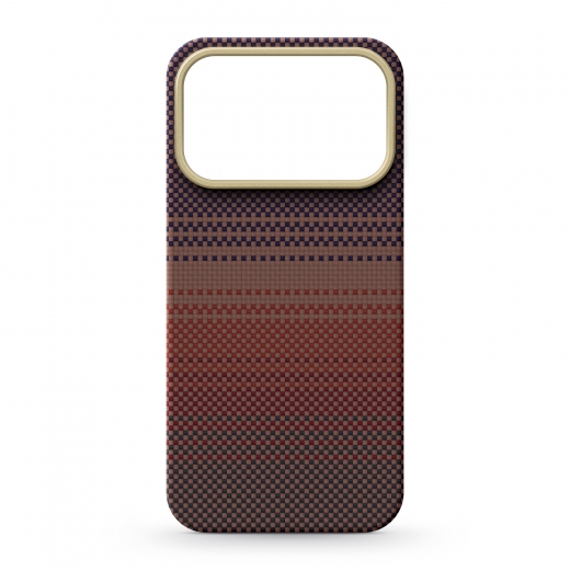 Панель ArmorStandart BlackIcon Kevlar MagCase для Apple iPhone 17 Pro Max (ARM90155) Sunset - фото - интернет-магазин электроники и бытовой техники TTT