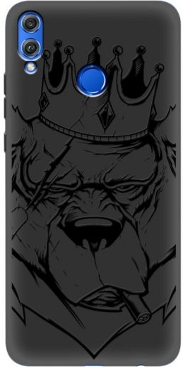 Накладка U-Print Huawei P Smart Plus Bear King - фото - інтернет-магазин електроніки та побутової техніки TTT