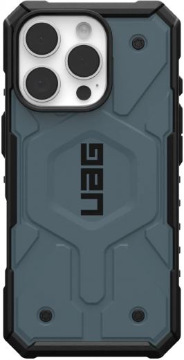 Чехол UAG для Apple iPhone 16 Pro Pathfinder Magsafe (114468114151) Cloud Blue - фото - интернет-магазин электроники и бытовой техники TTT
