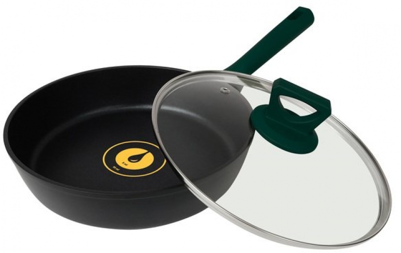 Сковорода Ringel Herbal 24 см (RG-1101-24/h/L) - фото - интернет-магазин электроники и бытовой техники TTT