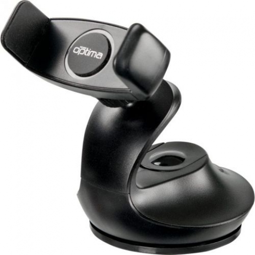 Автодержатель для смартфона Optima OP-CH06 Black (102481) - Уценка - фото - интернет-магазин электроники и бытовой техники TTT