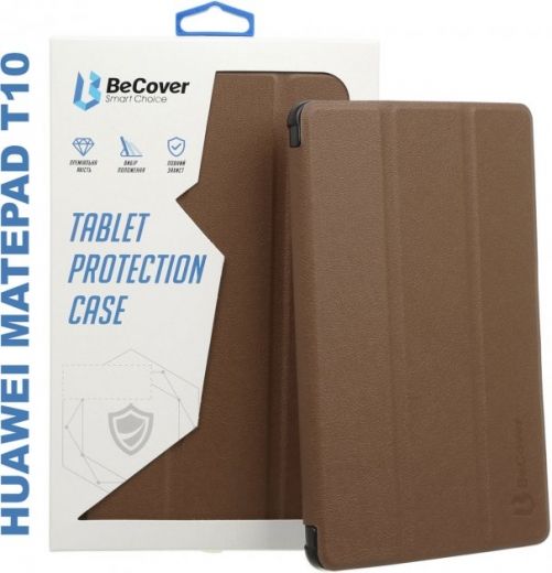 Чехол BeCover Smart Case для Huawei MatePad T10s (705398) Brown  - фото Чехол BeCover Smart Case для Huawei MatePad T10s (705398) Brown  - фото - интернет-магазин электроники и бытовой техники TTT