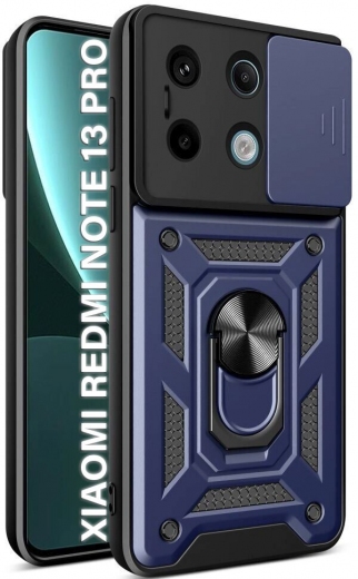 Панель BeCover Military для Xiaomi Redmi 13C / Poco C65 (710562) Blue - фото - интернет-магазин электроники и бытовой техники TTT