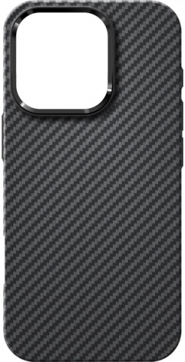 Накладка ArmorStandart LikeCarbon2 MagCase для Apple iPhone 15 Pro Max (ARM83805) Black - фото - интернет-магазин электроники и бытовой техники TTT