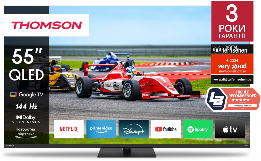 Телевизор Thomson QLED 55QG7C14 (224890) - Уценка - фото - интернет-магазин электроники и бытовой техники TTT