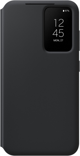 Чехол-книжка Samsung Smart Clear View Cover для Samsung Galaxy S23 Plus (EF-ZS916CBEGRU) Black - фото - интернет-магазин электроники и бытовой техники TTT