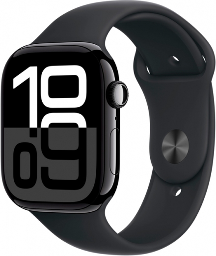 Apple Watch Series 10 GPS 46mm Jet Black Aluminium Case with Black Sport Band - M/L (MWWQ3QH/A) - фото Apple Watch Series 10 GPS 46mm Jet Black Aluminium Case with Black Sport Band - M/L (MWWQ3QH/A) - фото - интернет-магазин электроники и бытовой техники TTT