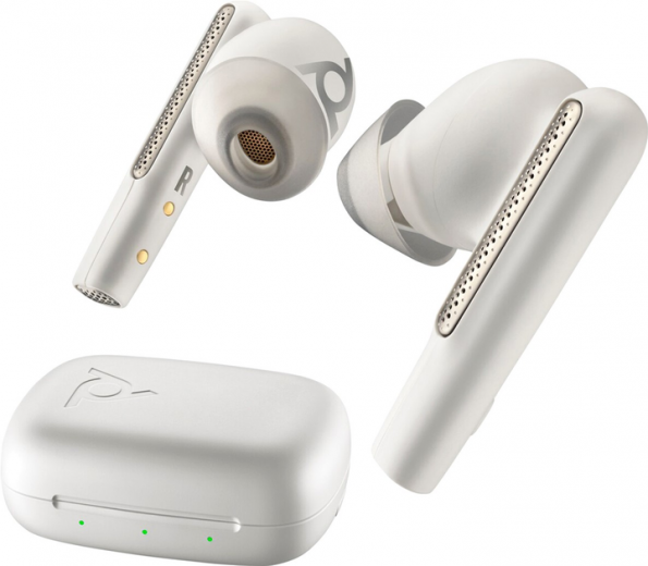 Наушники Poly TWS Voyager Free 60 Earbuds + BT700C + BCHC (7Y8L4AA) White  - фото - интернет-магазин электроники и бытовой техники TTT