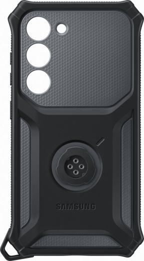 Накладка Samsung Rugged Gadget Cover для Samsung Galaxy S23 Plus (EF-RS916CBEGRU) Titan - фото - інтернет-магазин електроніки та побутової техніки TTT