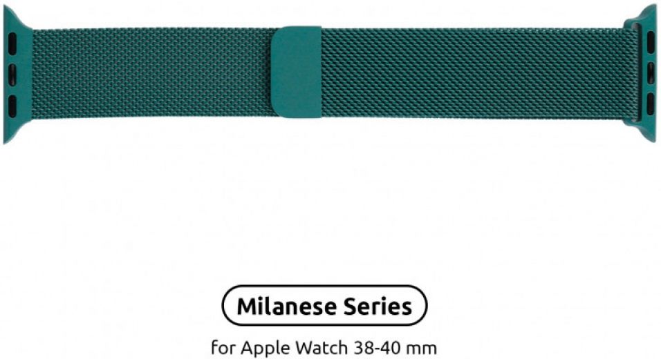 Ремешок Armorstandart Milanese Loop для Apple Watch All Series 42/44 mm (ARM56982) Pine Green  - фото - интернет-магазин электроники и бытовой техники TTT