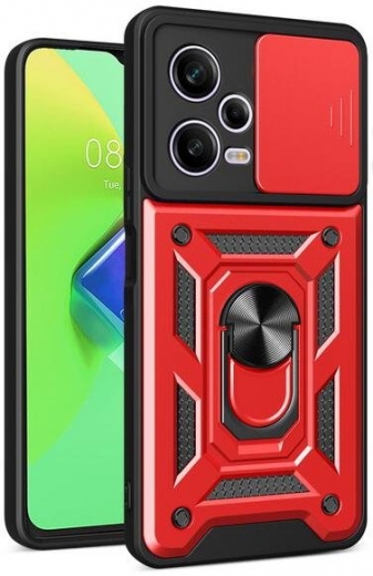 Панель BeCover Military для Xiaomi Redmi Note 12 Pro 5G (709162) Red - фото - интернет-магазин электроники и бытовой техники TTT
