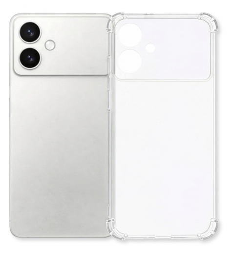 Панель BeCover Anti-Shock для Samsung Galaxy S26 Edge SM-S947 (714887) Clear - фото - интернет-магазин электроники и бытовой техники TTT