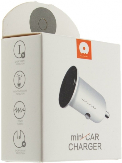 Автомобильное зарядное устройство WUW C69 1USB 1A (WUW-C69) Black (110686) - Уценка - фото - интернет-магазин электроники и бытовой техники TTT