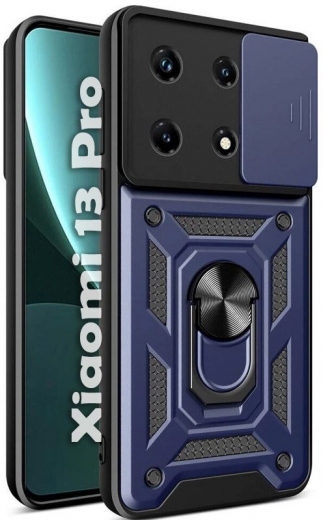 Панель BeCover Military для Xiaomi 13T/13T Pro (710558) Blue - фото Панель BeCover Military для Xiaomi 13T/13T Pro (710558) Blue - фото - интернет-магазин электроники и бытовой техники TTT