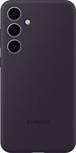 Панель Samsung Silicone Cover для Samsung Galaxy S24 (EF-PS921TEEGWW) Dark Violet - фото - интернет-магазин электроники и бытовой техники TTT