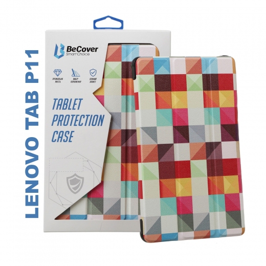 Обложка BeCover Smart Case для Lenovo Tab P11 (706107) Square - фото - интернет-магазин электроники и бытовой техники TTT