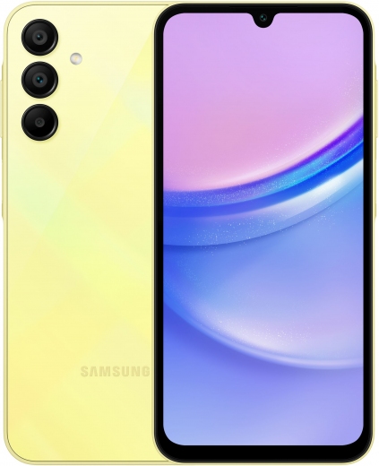 Смартфон Samsung Galaxy A15 8/256GB (SM-A155FZYIEUC) Yellow - фото Смартфон Samsung Galaxy A15 8/256GB (SM-A155FZYIEUC) Yellow - фото - интернет-магазин электроники и бытовой техники TTT