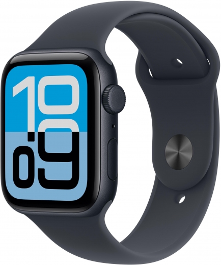 Apple Watch SE 3 (2025) GPS + Cellular 40mm Midnight Aluminium Case with Midnight Sport Band - M/L (MEPC4RK/A) - фото Apple Watch SE 3 (2025) GPS + Cellular 40mm Midnight Aluminium Case with Midnight Sport Band - M/L (MEPC4RK/A) - фото - інтернет-магазин електроніки та побутової техніки TTT