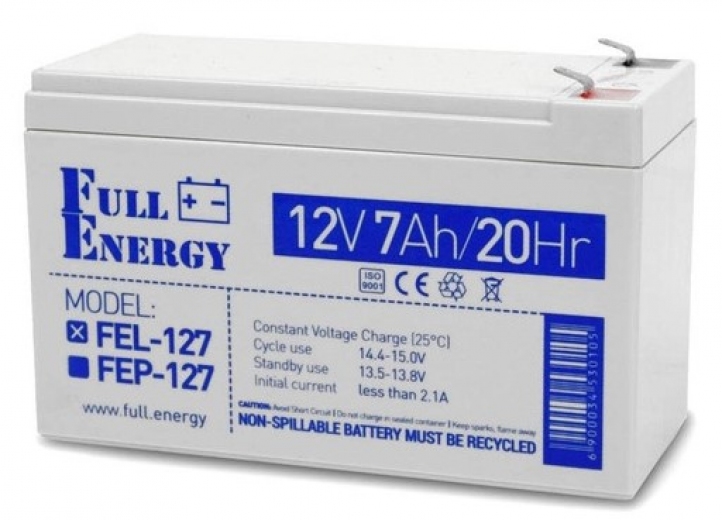 Акумуляторна батарея Full Energy FEL-129 12V 9AH GEL - фото - інтернет-магазин електроніки та побутової техніки TTT