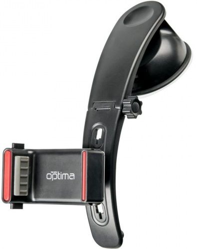 Автодержатель для смартфона Optima RM-C40 (OPT-RMC40-BLCK) Black (102478) - Уценка - фото - интернет-магазин электроники и бытовой техники TTT