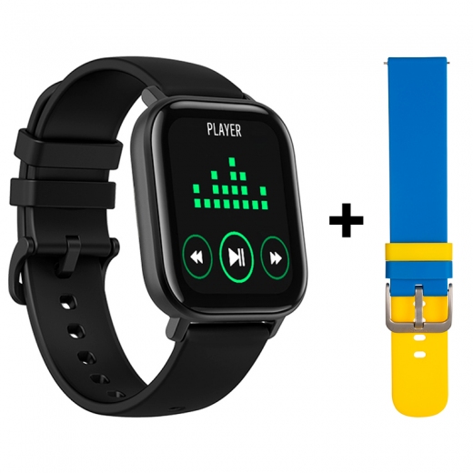 Смарт-годинник Gelius Pro Model-A 2021 (IPX7) Black (150034) - Уцінка - фото Смарт-годинник Gelius Pro Model-A 2021 (IPX7) Black (150034) - Уцінка - фото - інтернет-магазин електроніки та побутової техніки TTT