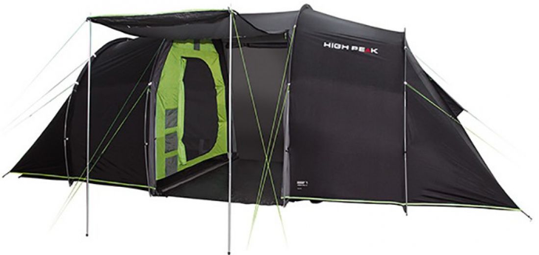 Палатка High Peak Tauris 6 (924085) Dark Grey/Green - фото - интернет-магазин электроники и бытовой техники TTT