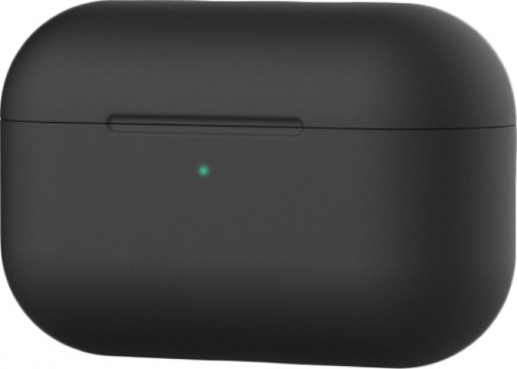 Чехол Ultrathin Silicone Case для Apple AirPods Pro Black - фото - интернет-магазин электроники и бытовой техники TTT