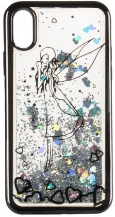 Накладка Beckberg Aqua iPhone X Fairy Black - фото - інтернет-магазин електроніки та побутової техніки TTT