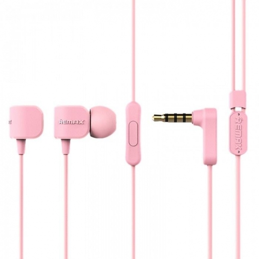 Навушники Remax RM-502 Earphone Pink (76554) - Уцінка - фото Навушники Remax RM-502 Earphone Pink (76554) - Уцінка - фото - інтернет-магазин електроніки та побутової техніки TTT