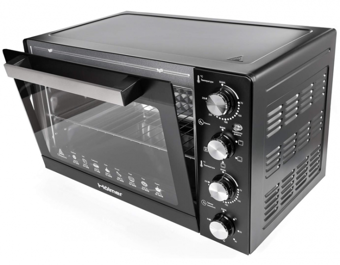 Электропечь Holmer HEO-083PC - фото Электропечь Holmer HEO-083PC - фото - интернет-магазин электроники и бытовой техники TTT