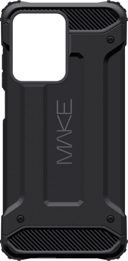 Накладка Make Panzer для Xiaomi Redmi Note 12 (MCN-XRN12BK) Black - фото - інтернет-магазин електроніки та побутової техніки TTT