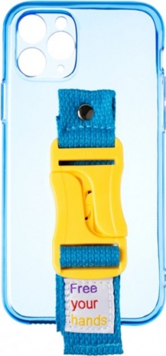 Панель Gelius Sport Case для Apple iPhone 11 Pro Blue - фото - интернет-магазин электроники и бытовой техники TTT